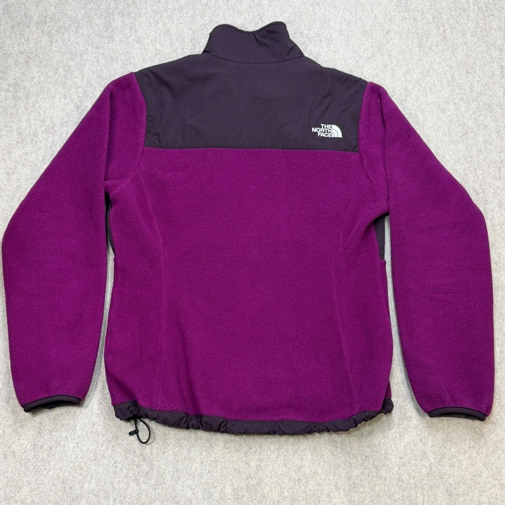 The North Face Denali Fleece Jacket Womens M Purple Gorpcore Hiking Granola Girl - Picture 2 of 10